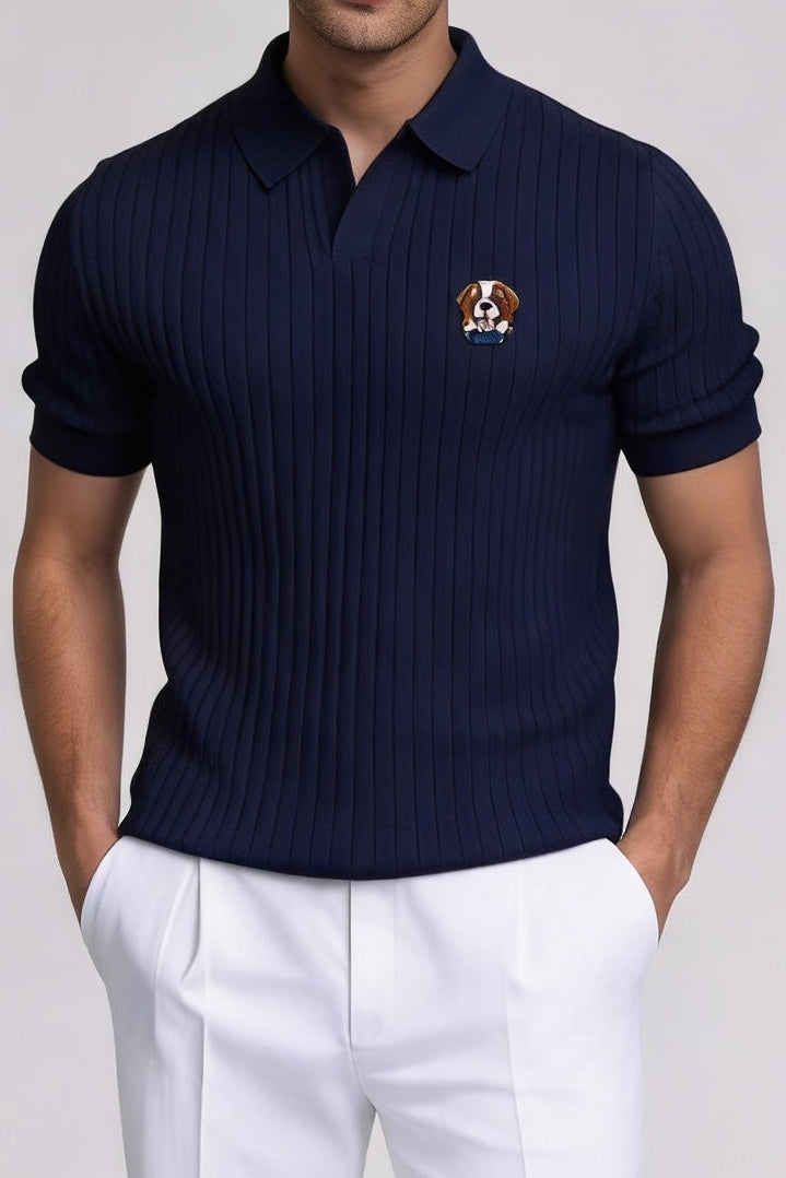 LOU Riviera Knit Polo